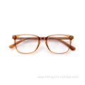 Luxury Italian Fashion Customizable Japan Design Unisex Acetate Glasses Eyewear